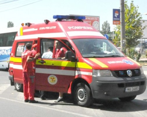 Accident cu 5 victime, pe DN 2A